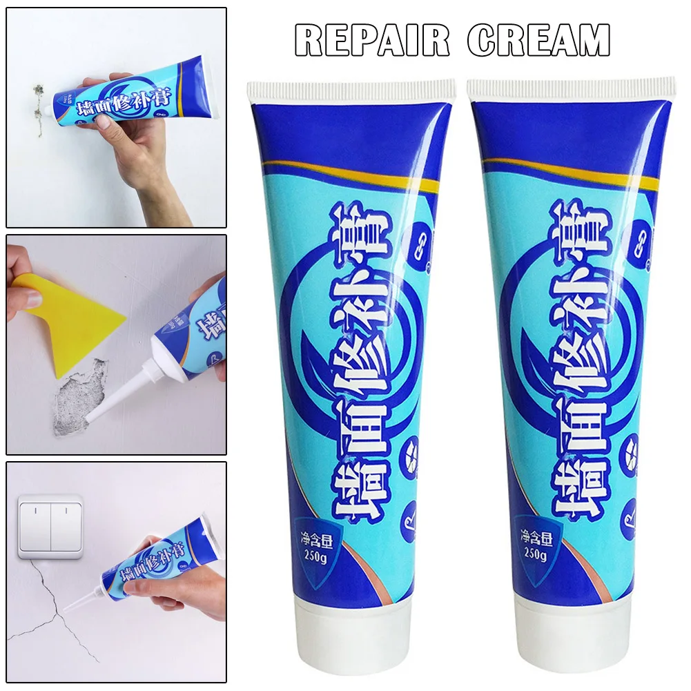 

250g Universal Repair Wall Ointment Paste Cracks Repairing Tool Building Materials Bathroom Repair Paste Easy Seals Holes SD669