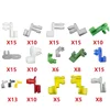 Auto Universal Plastic Left Right Door Lock Rod Clip Side Fasteners Retainers Car Wire Clips Box ► Photo 2/6