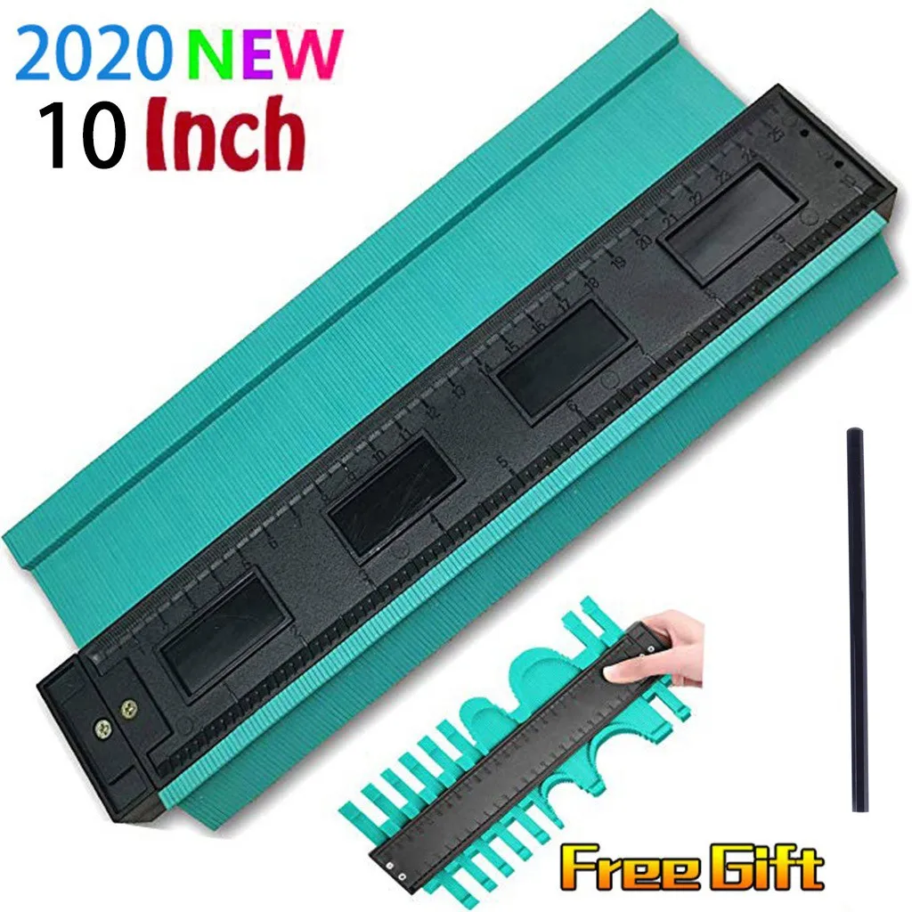 

38# 10 Inch Plastic Contour Copy Duplicator Circular Frame Profile Gauge Tool For Woodworking Measuring Tools
