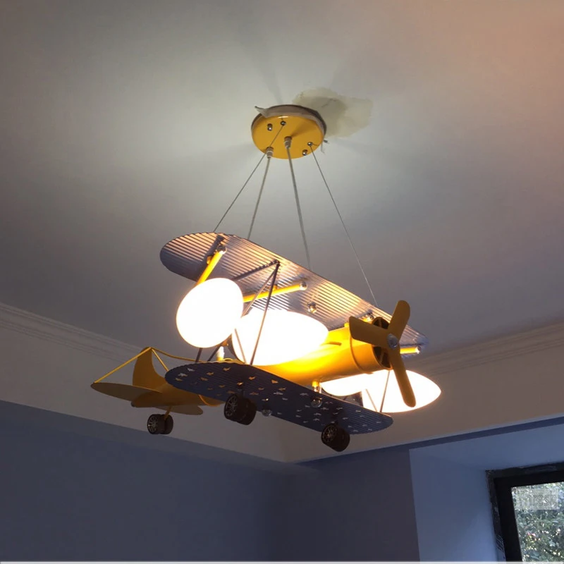 Aviators Ceiling Lamp for Childrens Room