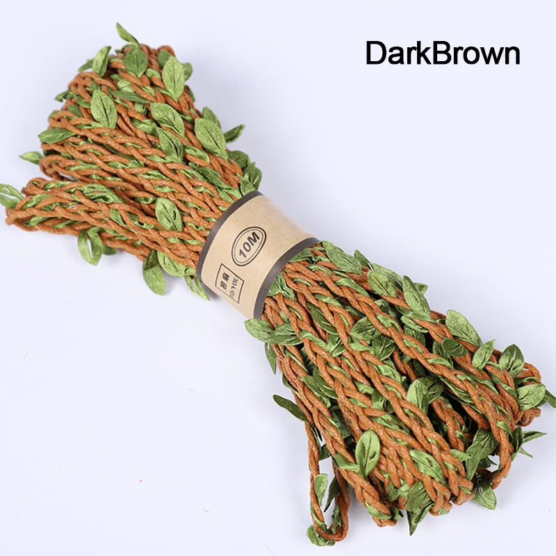 

10m Natural Hessian Jute Twine Rope Burlap Ribbon DIY Craft Vintage For Home Wedding Party Decoration