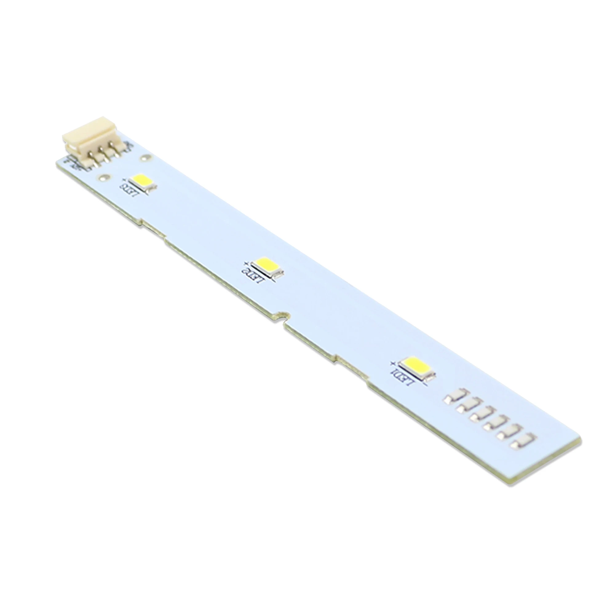 0064001621 PCB LED Light Bar For Haier Refrigerator BCD-404546475 BCD- 402WLDCJ/WDCU Light Bulb WDBA LED Lamp BCD-486WDGE/476FDGJ Fridge Light Strip Display Light Replacement Parts