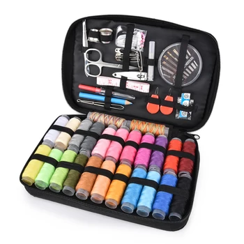 

97pcs Multi-Function Sewing Box Set Sewing Kits for Beginners Hand Quilting Stitching Embroidery Thread Sewing Accessories