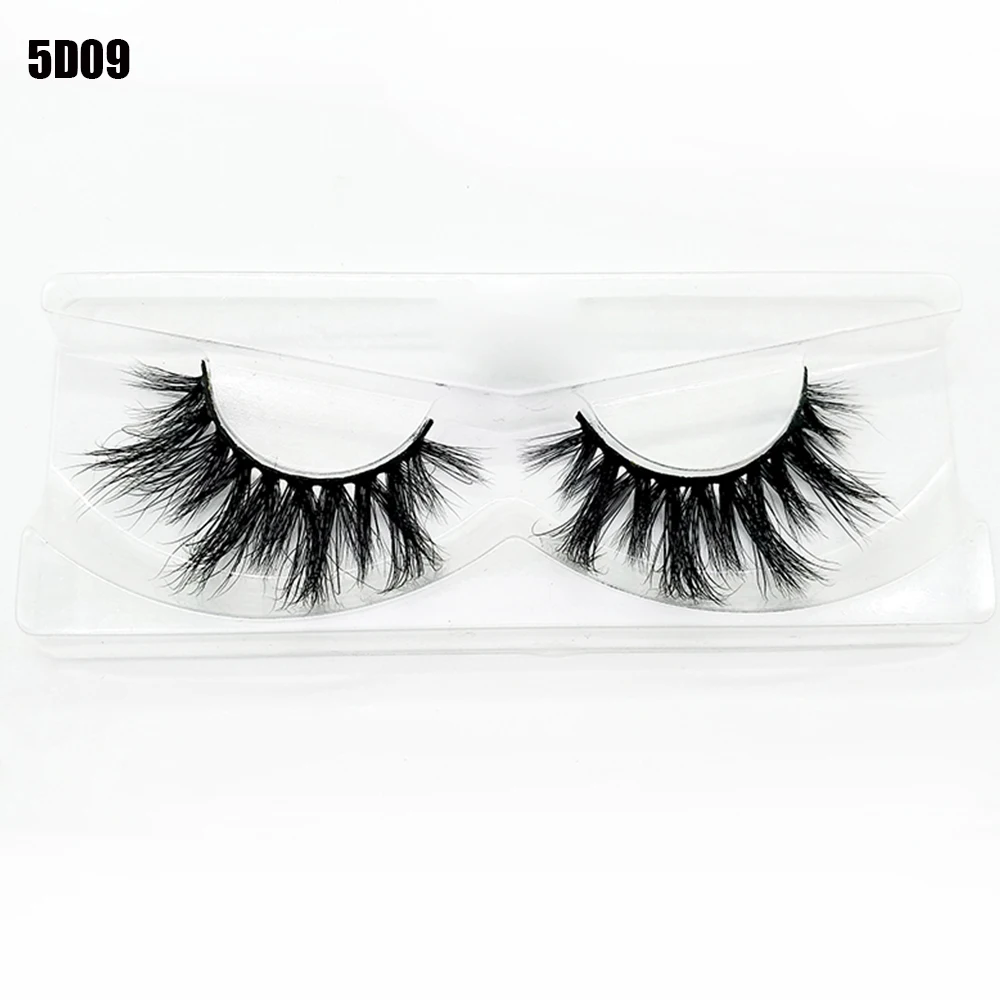 Mink Eyelashes Criss-Cross Natural Fake lashes Length 25mm Makeup 3D Mink Lashes Extension Eyelash Beauty