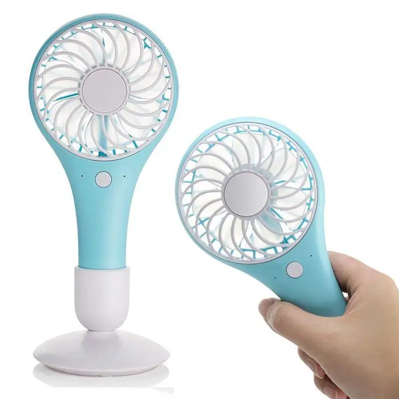 

New Hot Mini USB Portable Handheld Fan Rechargeable Personal Cooling Fan Electric Desktop Fan Small Office Table Desk Fan for ho