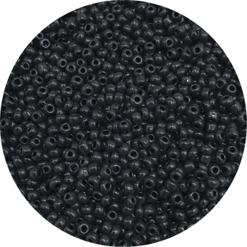 

2mm 3mm 4mm Charm Czech Glass Seed Beads Black Loose Beads For Jewelry Making DIY Garment Cross Stitch Beads