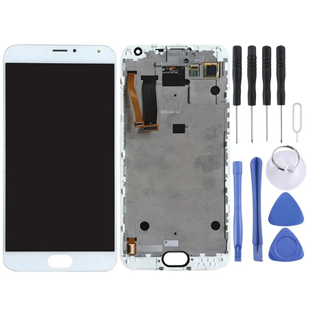 

LCD Screen and Digitizer Full Assembly with Frame for Meizu MX5
