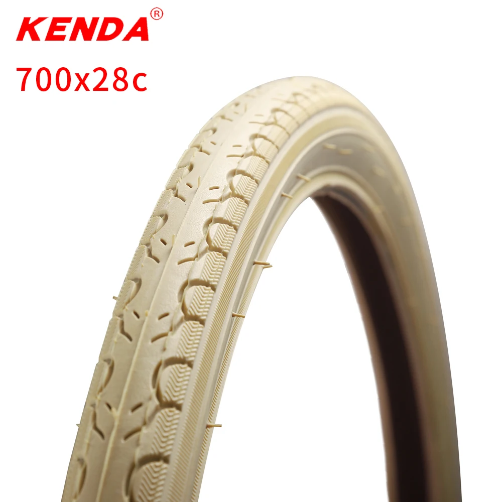 Kenda 700 * 28C Новые Бежевые велосипедные шины с фиксированной передачей дорожные 700C