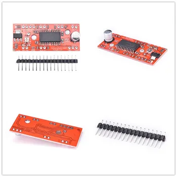 

JETTING 1Pcs A3967 EasyDriver Shield Stepper Motor Driver Module V44 For Arduino 1PC 3D Printer Parts