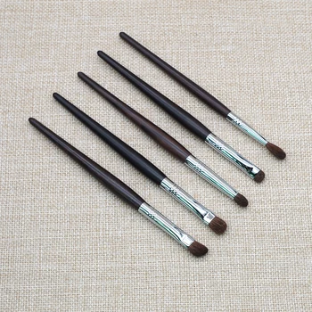 

Professional Makeup Brushes Kit Natural Horse Hair Eye Shadow Blending Brush Ebony Handle Make Up Brush Set