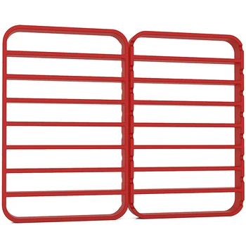 

PHFU-Oversize Silicone Roasting Rack Heavy Duty Cooling and Baking Rack Fits Jelly Roll Sheet Pan Oven Safe Roast Rack Wire for