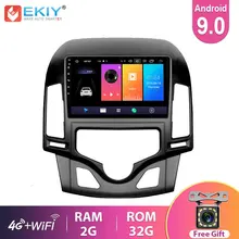 Ekiy 9 android android ips android 9.0 para hyundai i30 2006-2011 rádio do carro navegação gps multimídia vídeo player wifi bt unidade de cabeça estéreo dvd