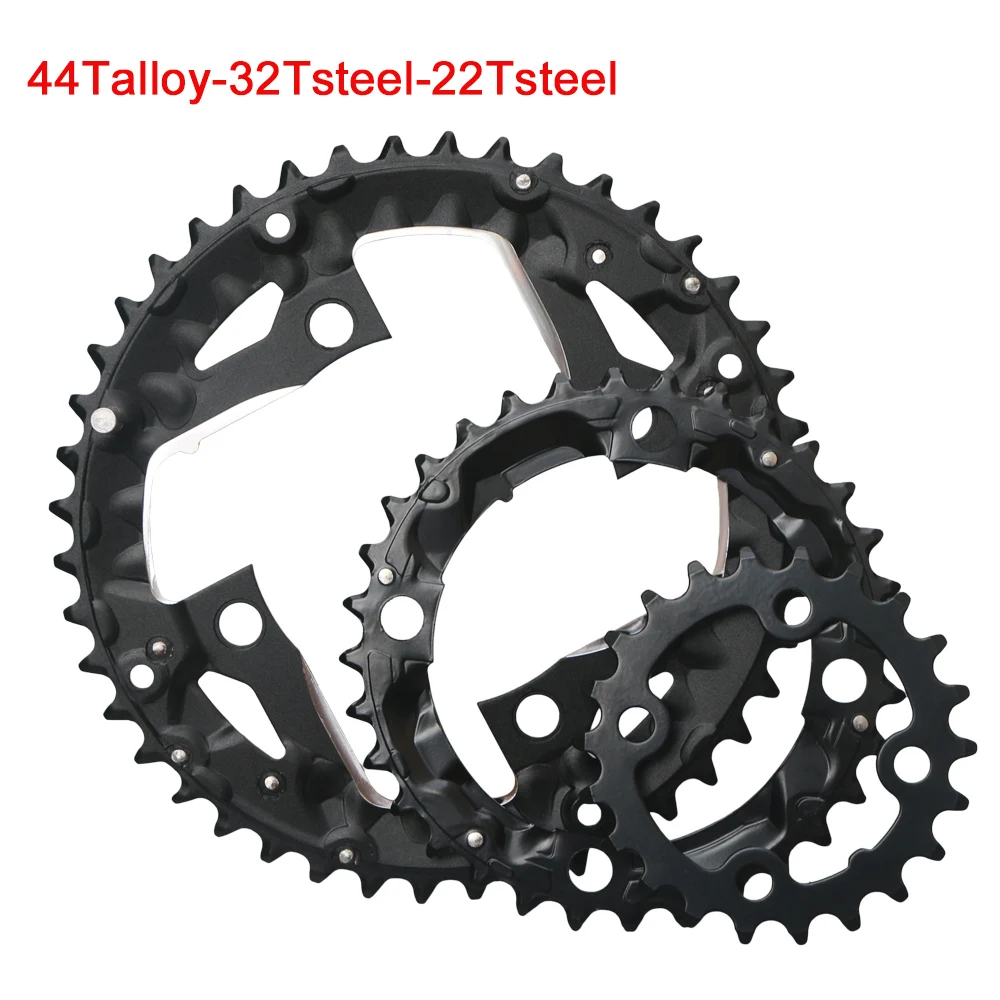 104BCD 64BCD Chainirng MTB Doppel/Triple Speed Bike Kettenblatt 22/24/26/28/32/36/38/42T Mountainbike Kurbel Teile für Shimano – Detail 11