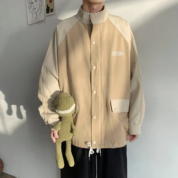 

2020 Spring And European Style New Student Men's Trend Fashion Casual Couple Neutral Hooded Jacket M-XL Sports