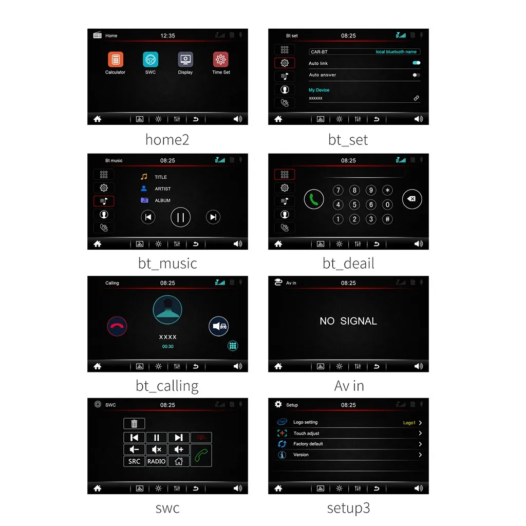 SWM-N6 автомобильный Радио HD " сенсорный экран стерео Bluetooth 12 В 2 Din FM ISO мощность Aux вход Авто MP5 плеер SD USB поддержка зарядки