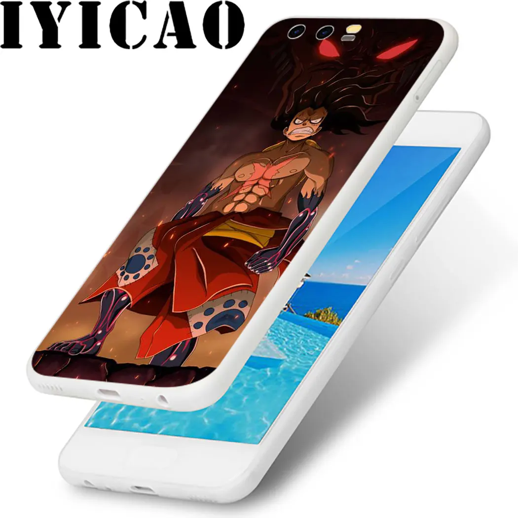 Японский аниме коллаж цельный Луффи чехол для Huawei Honor 6a 6C 7A 7C 7X8 8X9 10 20 9X Lite Pro Play Note