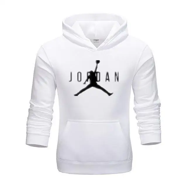 Белый Брендовая Новая мода JORDAN 23 Мужская спортивная одежда с принтом мужские толстовки пуловер для мужчин/женщин хип-хоп толстовка мужская s спортивный костюм свитшоты - Цвет: Белый