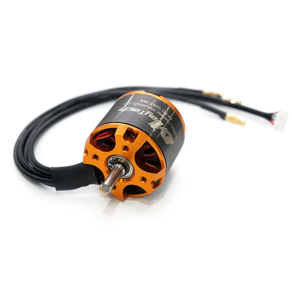 Maytech 5055 220KV Бесколлекторный двигатель 70KV 6 мм вал Откройте крышку Электрический