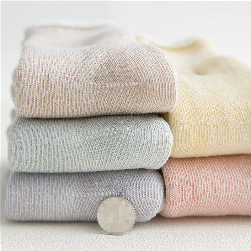 Зимние теплые женские утепленные шерстяные кашемировые зимние рождественские носки бесшовное бархатное сапоги домашние носки для девочек