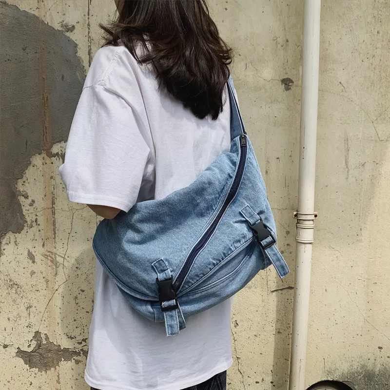 Fashion Denim Women's Shoulder Bags 