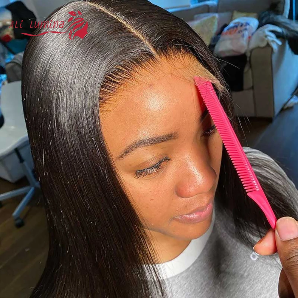 13x4 5x5 Brazilian Straight Human Hair Lace Frontal Closure Swiss Lace 100% Human Remy Hair Natural Hairline 4X4 Lace Closure
