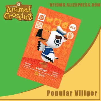 

314 Gulliver Animal Crossing Card Amiibo for New Horizons