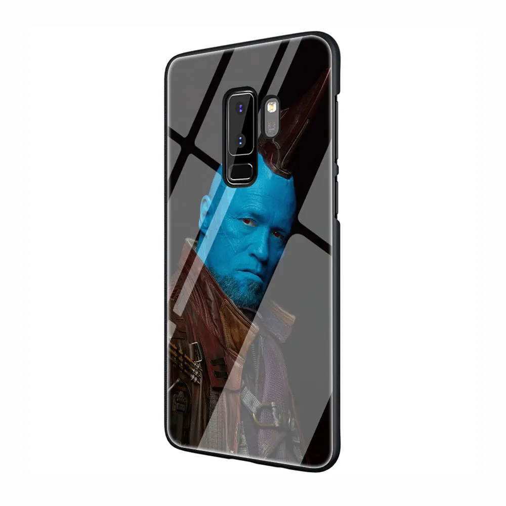 EWAU yondu закаленное Стекло Телефон чехол для Galaxy S7 edge S8 9 10 Plus, Note 8, 9, 10, A10 20 30 40 50 60 70 - Цвет: G9