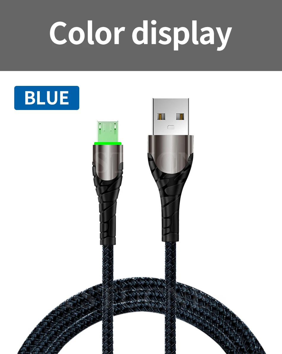 Micro USB кабель быстрой зарядки Кабель зарядного устройства микро-usb для samsung A7 Xiaomi Redmi Note 5 Android кабели для мобильных телефонов