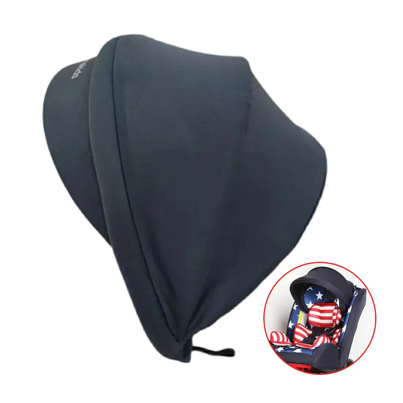 Sun Canopy For Baby Safety Seat Basket Awning Universal Bebe Accessories Sunshade With Support Rod Angle Adjustable | Мать и ребенок