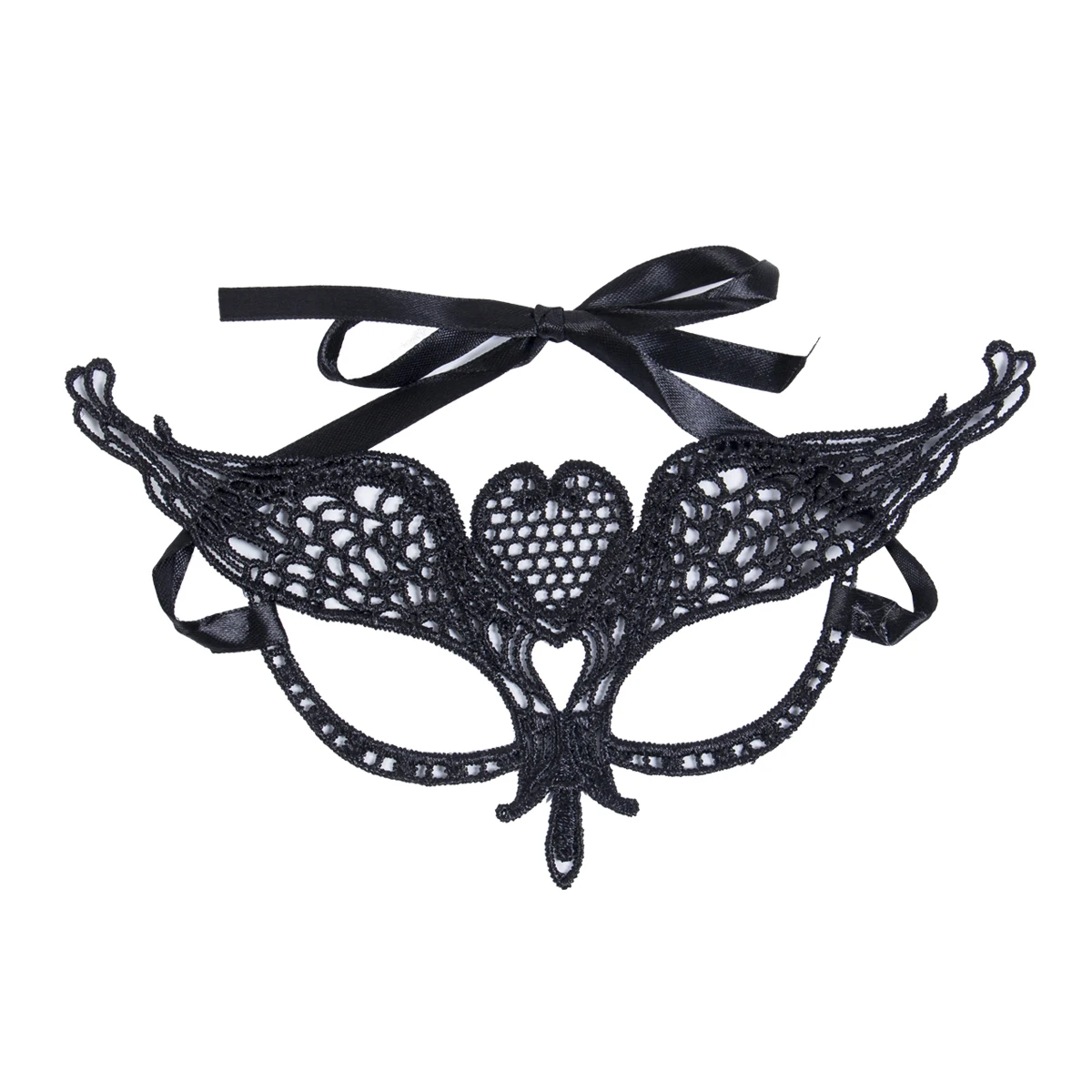 Women Sexy Lace Eye Mask 1PCS Black Party Masks For Masquerade Halloween Venetian Costumes Carnival Mask For Anonymous Mardi