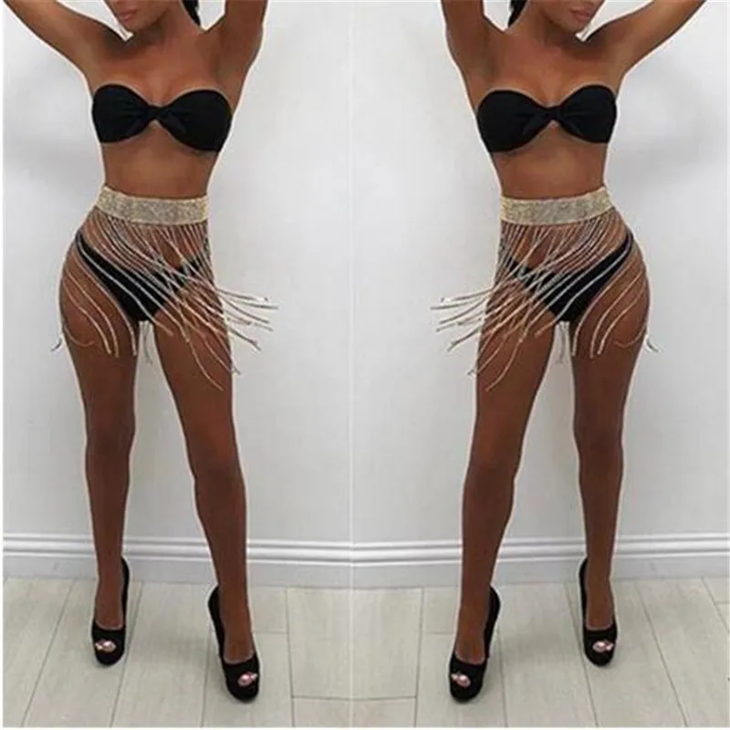 New-Luxury-Bling-Rhinestone-Belts-Long-Tassel-Crystal-Chain-Wedding-Bridal-Waist-Band-For-Women-Fringe