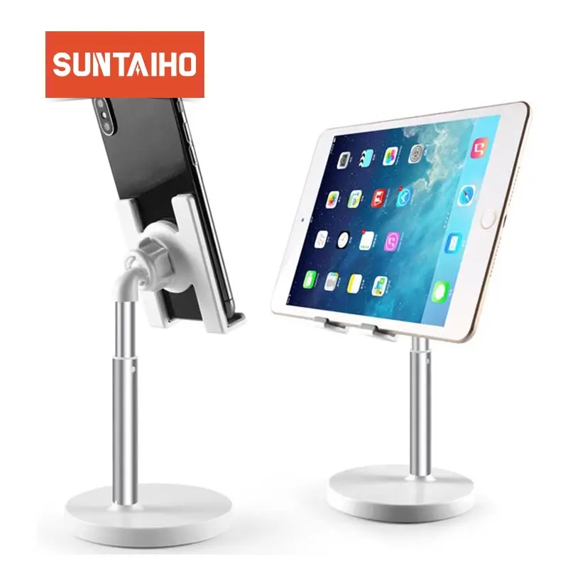 Suntaiho Универсальный Регулируемый держатель для мобильного смартфона планшета подставка для iPhone X samsung Galaxy S10 Xiaomi подставка держатель для мобильного телефона