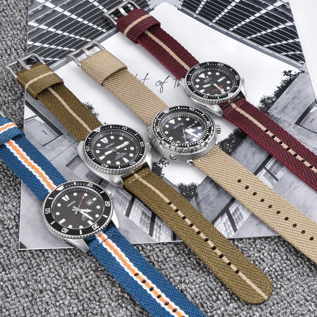 Venu 3 Quick Release Bands (22 Mm) Nylon Band With Black Hardware In - Foto 5