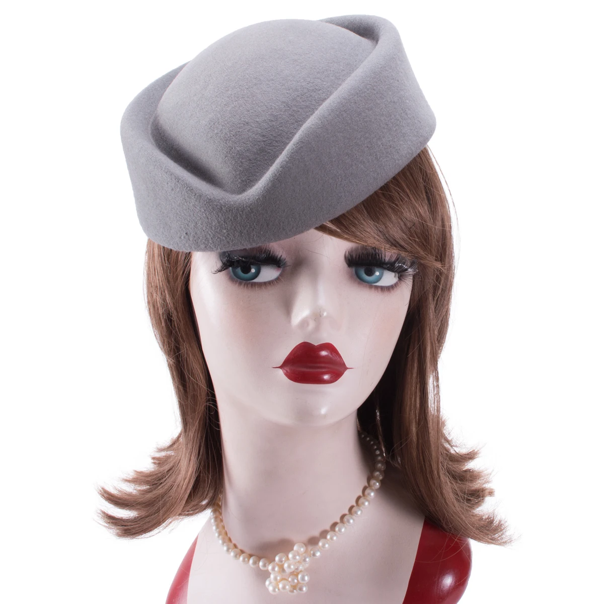 Chapeau Fascinator Élégant Femme - Voile De Maille Rétro Années 40-50 Avec Nœud Perlé, Parfait Pour Mariage, Thé, Derby & Église