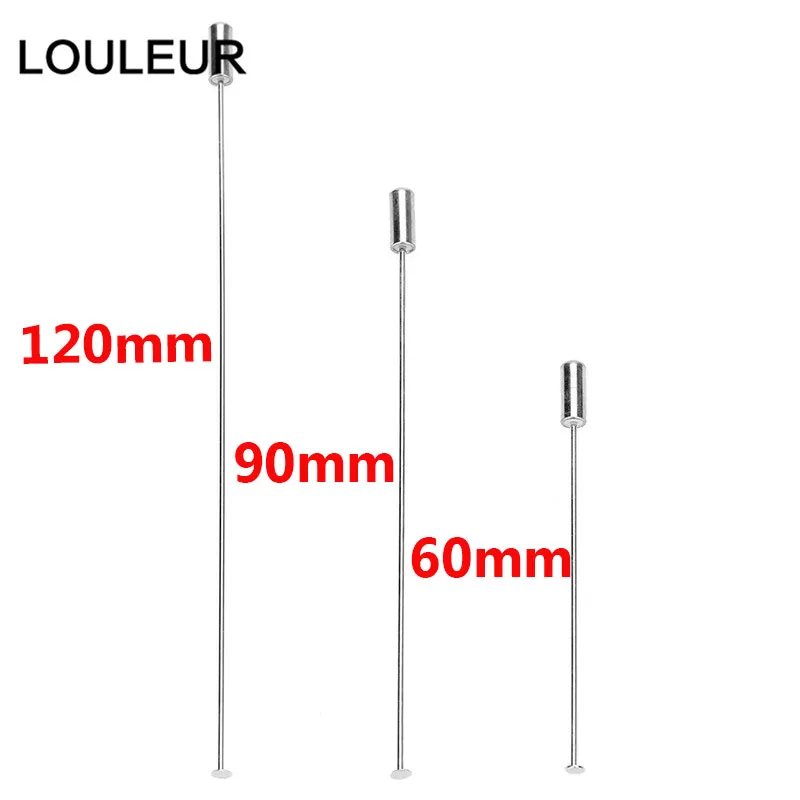 10 шт./лот, длина 9 см, длина 12,1 см, брошь на булавке, безопасные булавки с фиксаторами, медный родиевый цвет, для Diy, брошь на булавке, основа, ювелирное изделие