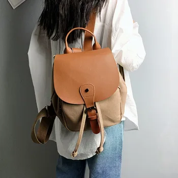 

2020 new women's small backpack cute fashion small fresh backpack ladies travel large capacity backpack