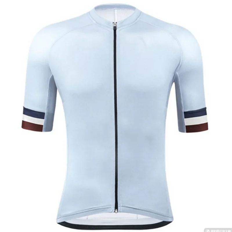 줄무늬 통기성 산 짧은 소매 MTB 도로 자전거 저지 남자 사이클링 2021 자전거 저지 Maillot Ciclismo