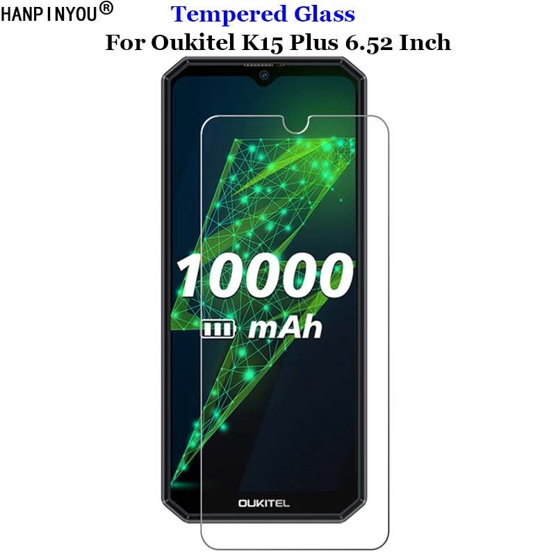 Per Oukitel K15 Plus 6.52 "Pellicola Protettiva Per Schermo In Vetro Temperato Trasparente 9H 2.5D Premium