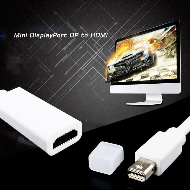 5/2/1 шт. Портативный Аудио мультимедийный мини-Дисплей порты Mini DP к HDMI-совместимый
