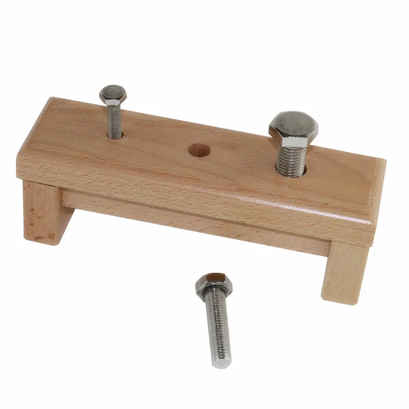  Montessori Teaching aids meticulous cultivation of infant wood intelligence toys screwing and screw - 4000535630201