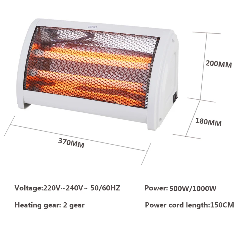 500 Вт/1000 Вт Электрический обогреватель настольный мини портативный обогреватель с 2 шестернями обогреватель теплый Приточный вентилятор