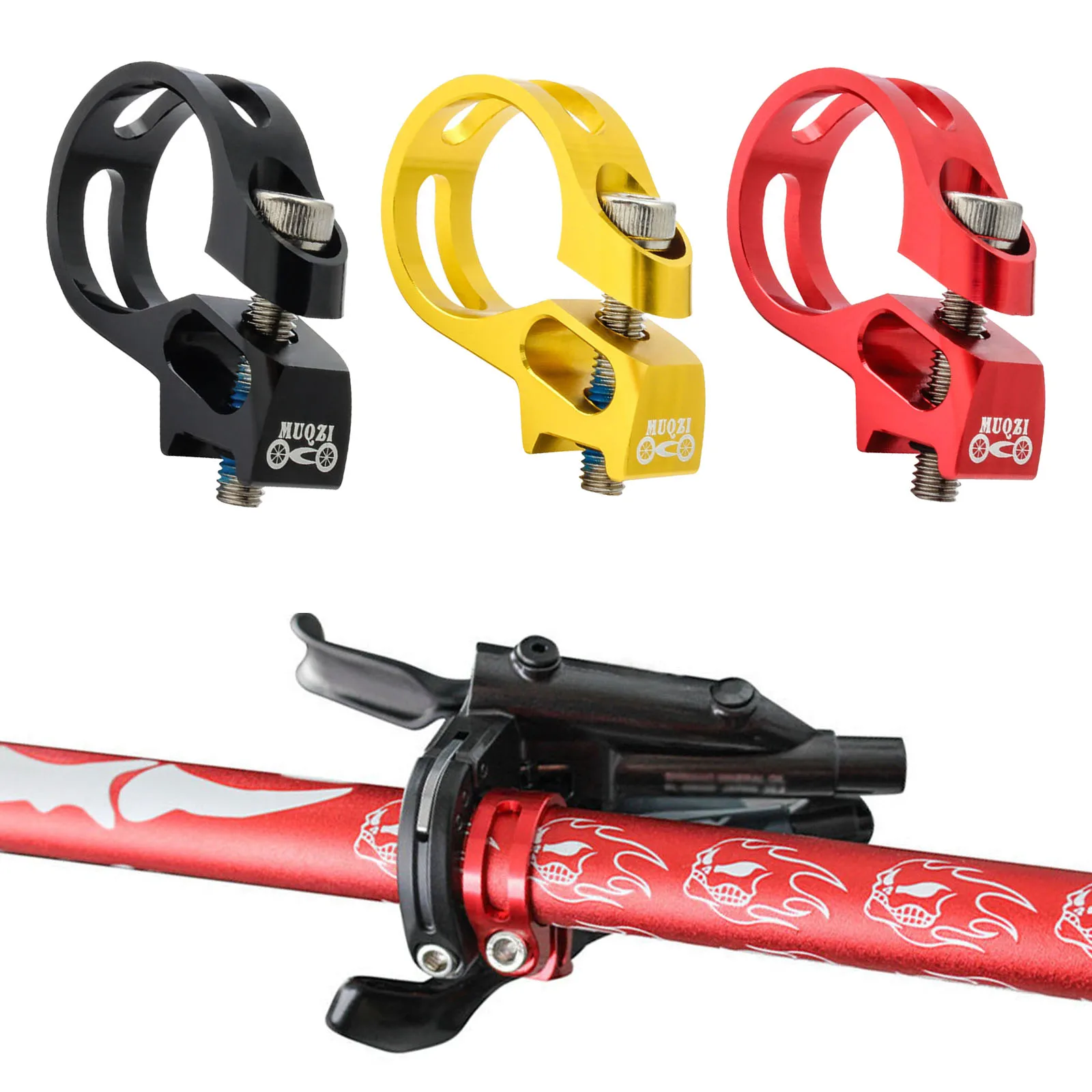 Bicycle Clamp Bicycle Clamp Made Of Aluminum Alloy 22.2 mm Bar