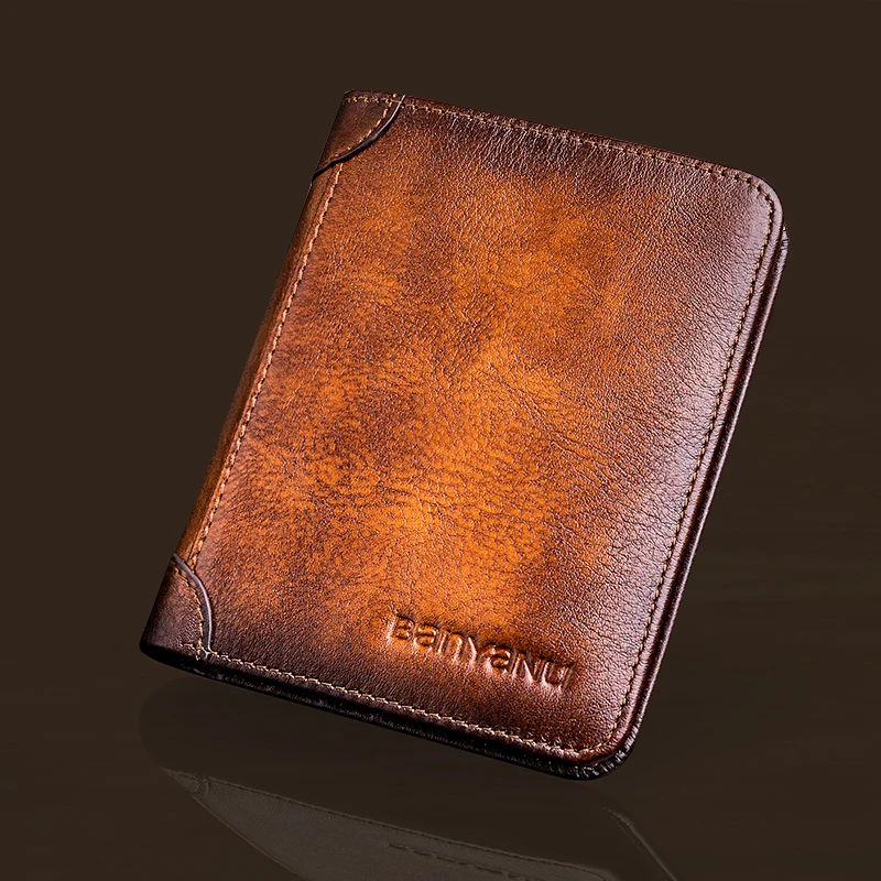 Best Offers Male Purse Wallet Card-Holder Genuine-Leather High-Quality Fashion Short Men Classic-Style ZembVRMxD