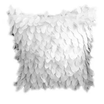 

2020 New Fallen Leaves Feather Couch Cushion Cover Home Decor Sofa Throw Pillow Case Body Pillow 43x43CM