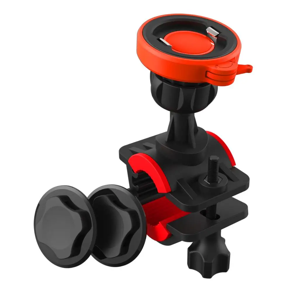 Phone Holder-Orange Универсальный держатель для телефона с gps, велосипедная подставка, крепление для мотоцикла, кронштейн, зажим для телефона moto rcycle, держатель для телефона на Android, для iPhone, поддержка - Цвет: Phone Holder-Orange