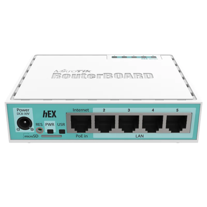 Гигабитный Ethernet-роутер MikroTik hEX RB750Gr3 | Мобильные телефоны и аксессуары