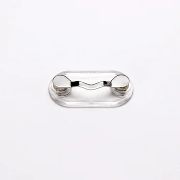 

5Pcs Magnetic Stainless Steel Eyeglass Holder Eyewear Holder Safety Brooch for Reader 2019 Good Quality Gift for A Gentleman