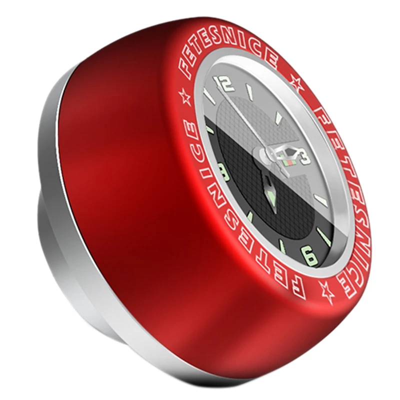 Red with Silver Велосипедная гарнитура, водонепроницаемые кварцевые часы, светящаяся гарнитура, часы для руля велосипеда, верхняя крышка, аксессуары - Цвет: Red with Silver