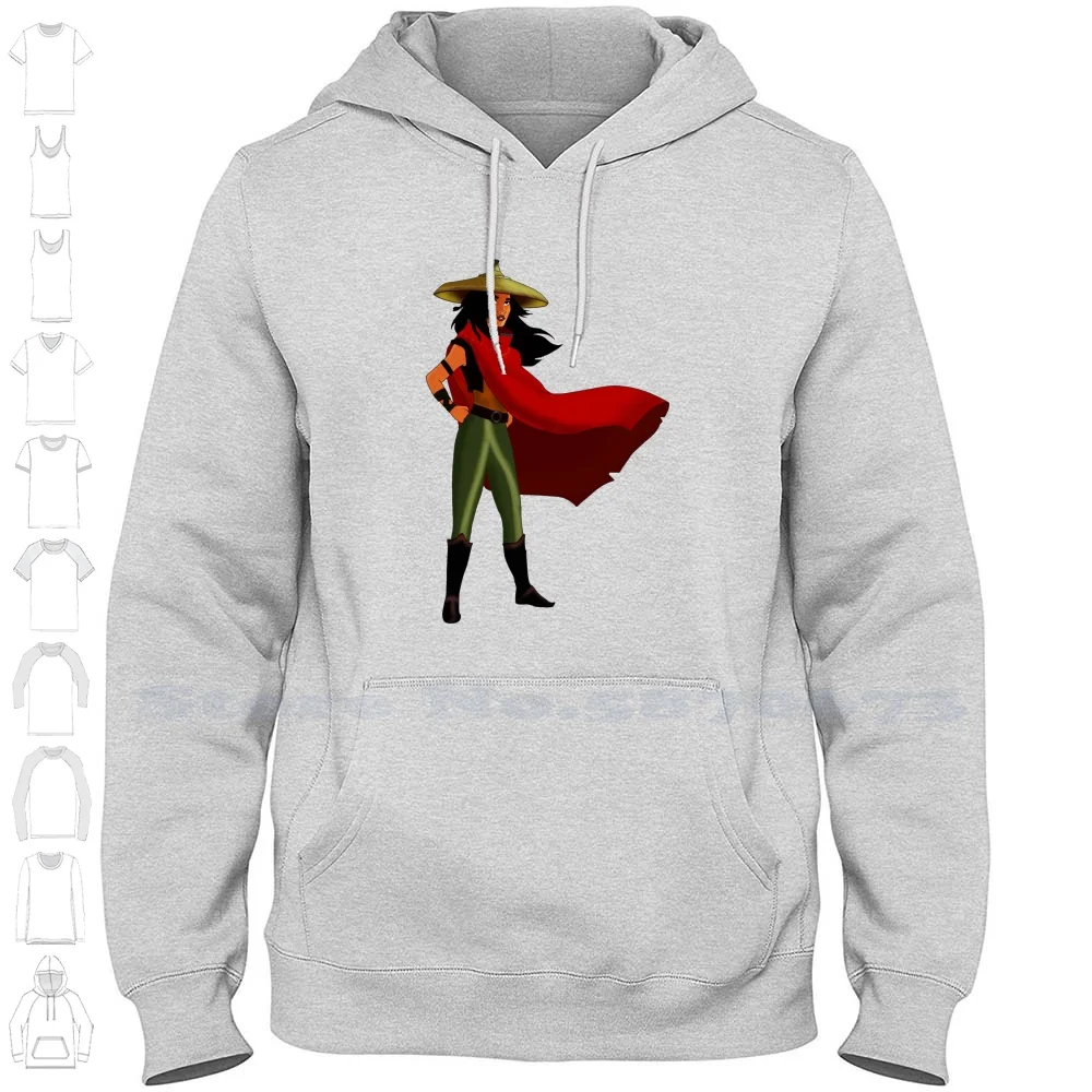 Raya Streetwear Sport Felpa Con Cappuccio Raya E L'Ultimo Drago Drago Draghi Raya Ratld Sword Sisu