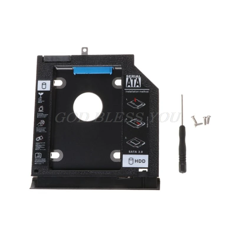 Новый 2 й SSD HHD жесткий диск Caddy Tray Bracket для Lenovo Ideapad 320 320C 520 330 14/15/17 Прямая